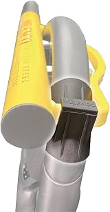Milenco High Security Steering Wheel Lock Yellow with Pad and Bag view 2