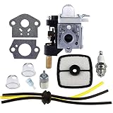 Hipa RB-K84 Carburetor with Gasket Fuel Repower Kit Air Filter for Echo PE265 PPT265 PAS265 SHC265 HCA265 SRM265 SRM265S SRM265T SRM265U Trimer Weedeater