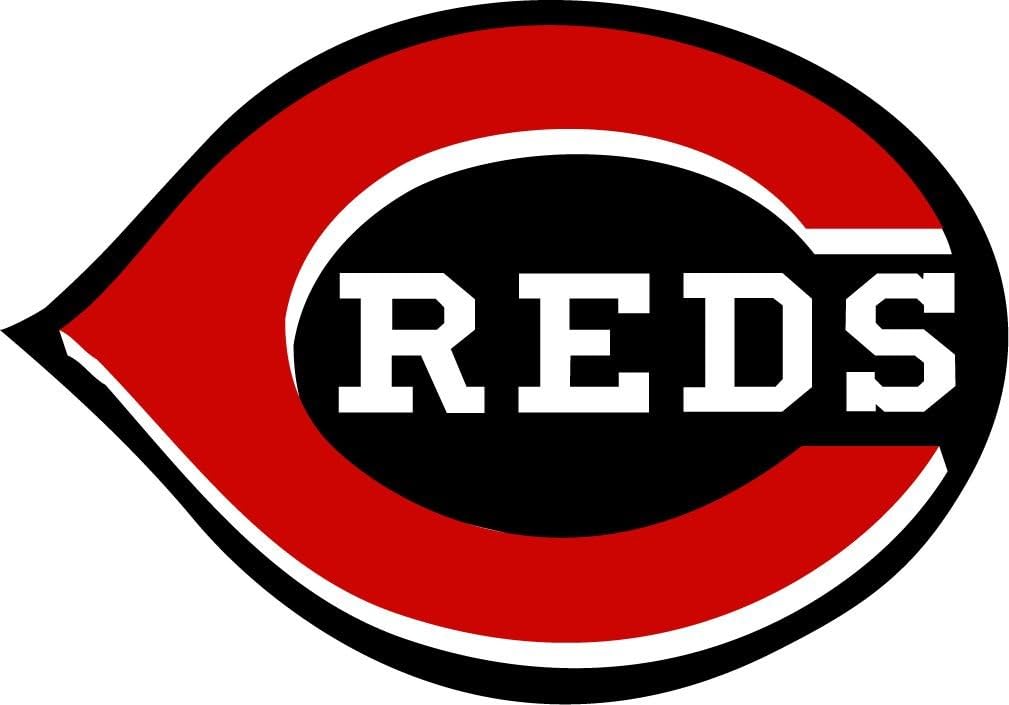 skyhighprint - Cincinnati Reds MLB Baseball Sport Decor Vinyl Print Sticker 14'' X 10''