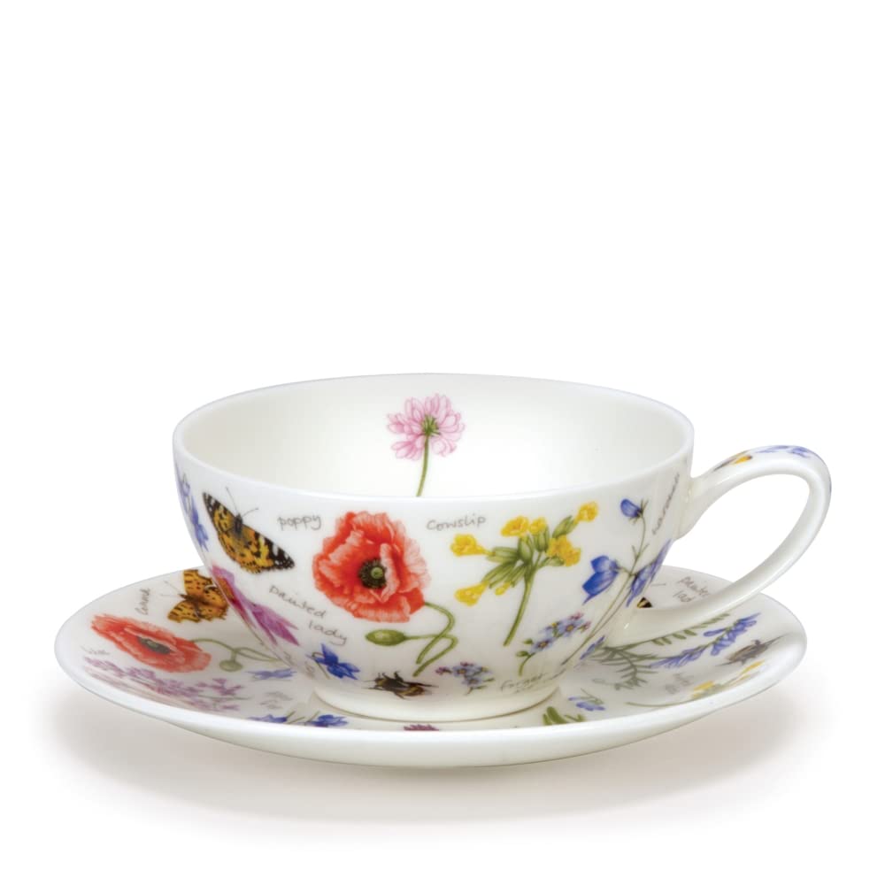 Dunoon Wayside Tea Cup & Sauce Set