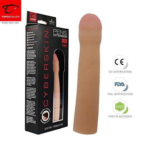 CyberSkin 1.5-Inch Transformer Penis Extension, Natural