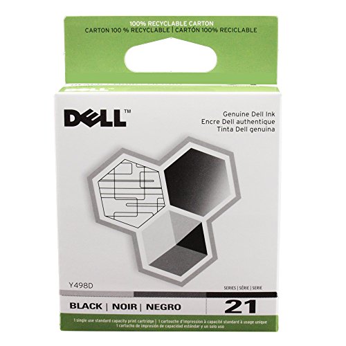 Dell 21 Black Ink Cartridge in Retail Packaging