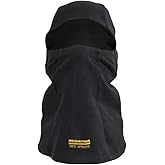 Flame Resistant Soft Fleece Winter Balaclava - Made in USA (Black)