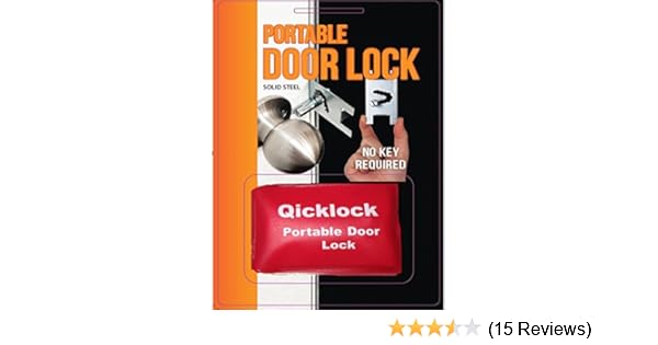qicklock portable door lock