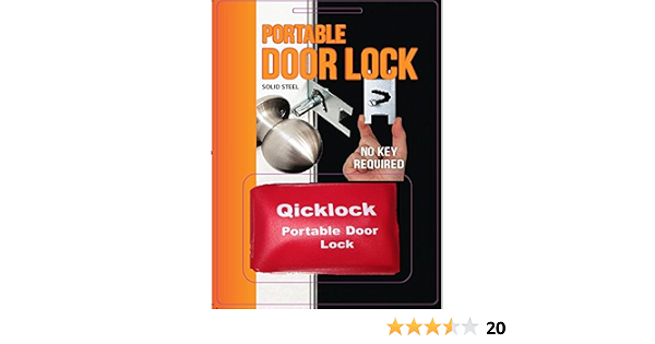 Qicklock Portable Travel Door Lock 