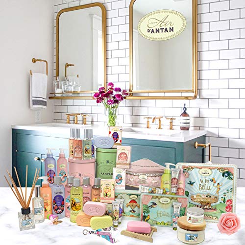 Bath Soap Bars Beauty Gift Set For Women by Un AIr d'Antan/Organic Oils Natural Hand Soap & Body Soap Bars Gift Sets For Women/ 4x 100g/ In A Lovely Tin/Beauty Gift Sets, Mom Gifts From France 7 Bath Soap Bars Beauty Gift Set For Women by Un AIr d'Antan/Organic Oils Natural Hand Soap & Body Soap Bars Gift Sets For Women/ 4x 100g/ In A Lovely Tin/Beauty Gift Sets, Mom Gifts From France