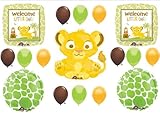 Lion King Welcome Little One Baby Shower Party Balloons Decorations Supplies