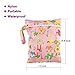 Dwave 2pcs Pack One Size Baby & Toddler Reusable Washable Swim Diapers (Zoo Animals)