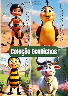 Livro Coleção EcoBichos: Todas as aventuras em um mesmo lugar