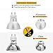 Warmoon 5W GU10 LED Bulbs(50 Watt Equivalent) , 3000K Warm White, 120° Beam Angle Corn Light Bulb for Party Home(Pack of 6)