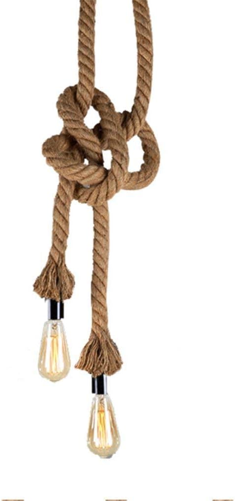 Dekorative Kronleuchter hängende Beleuchtung Jahrgang Twine hängende