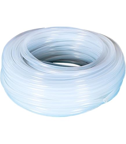 Tuyau Silicone Qualité Alimentaire IMeistek Tube Silicone Alimentaire 2x5mm - 3m Transparent - Tuyau Flexible Eau/Air -40°C à 220°C Tube Silicone Qualité Alimentaire