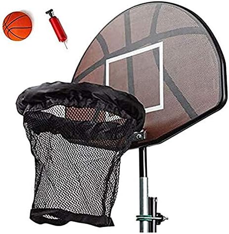 Qinmo Fácil de Instalar Soporte portátil de Baloncesto, Tablero Trasero