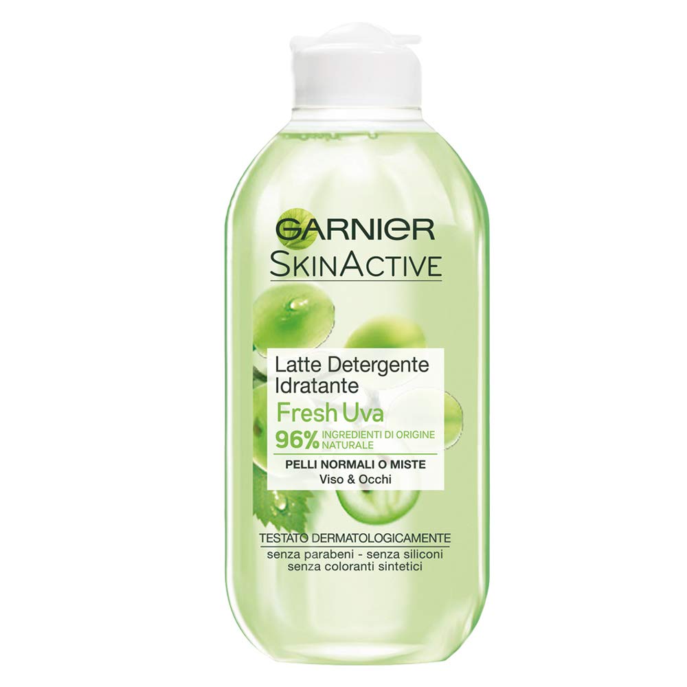 6 x GARNIER SKIN NATURALS Fresh Milk Face Detergent Moisturizing 200 ML