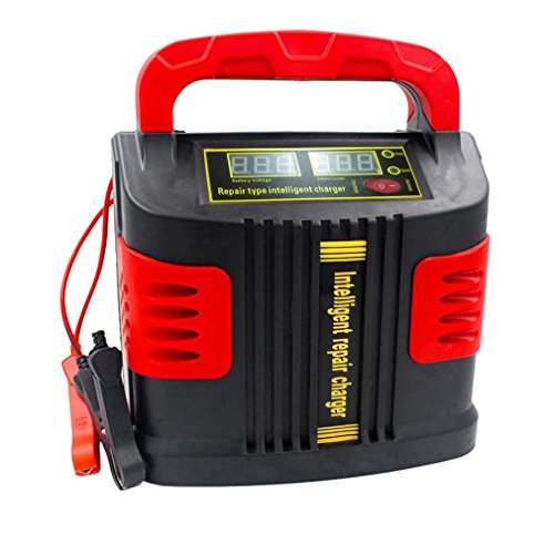 Portable Intelligent Charger Auto Motor Vehicle Charger 350W 14A Auto Adjust LCD Battery Charger Car Jump Starter Booster - Thumbnail 7
