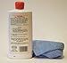 Bundle - 2 Items: Race Glaze Trim & Leather Renewer and a lint free anti-static Microfiber towel