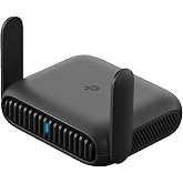 Roam 6 AX1500 Portable Wi-Fi 6 Travel Router Dual-Band USB C 3.0 | Easy Public WiFi Sharing | Hotel/RV/Travel Approved | Phon