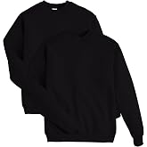 Hanes Men's Sweatshirt, EcoSmart Fleece Crewneck Sweatshirt, Big &amp; Tall Available, 1 or 2-Pack