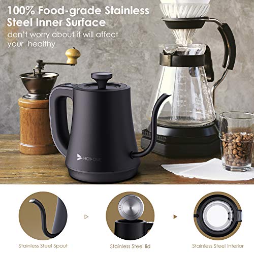 Electric Kettle, Hosome Gooseneck Electric Kettle with 6 Various