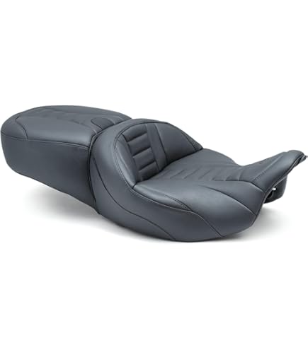 Amazon.com: Mustang Motorcycle Seats Studded One-Piece Seat for
