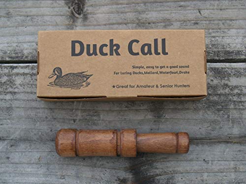 image for A&P Accessories Duck Hunting Call - Single Reed - Solid Wood - Basic &