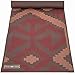 Mens n Womens 6mm Yoga Exercise Mat, Brown Aztec
