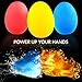 Dimples Excel Squeeze Stress Balls for Hand, Finger and Grip Strengthening - Set of 3 Resistance