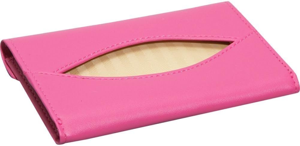 Royce Leather Mini Tissue Holder - Wild Berry