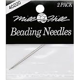 Mill Hill #10 Blunt Beading Needles Tip, 2-Pack