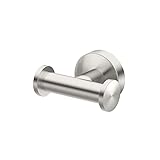 Gatco 4645A Glam Double Robe Hook, 3.10"W, Satin
