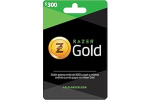 Tarjeta de regalo Razer Gold 300 MXN - (Código por MAIL)