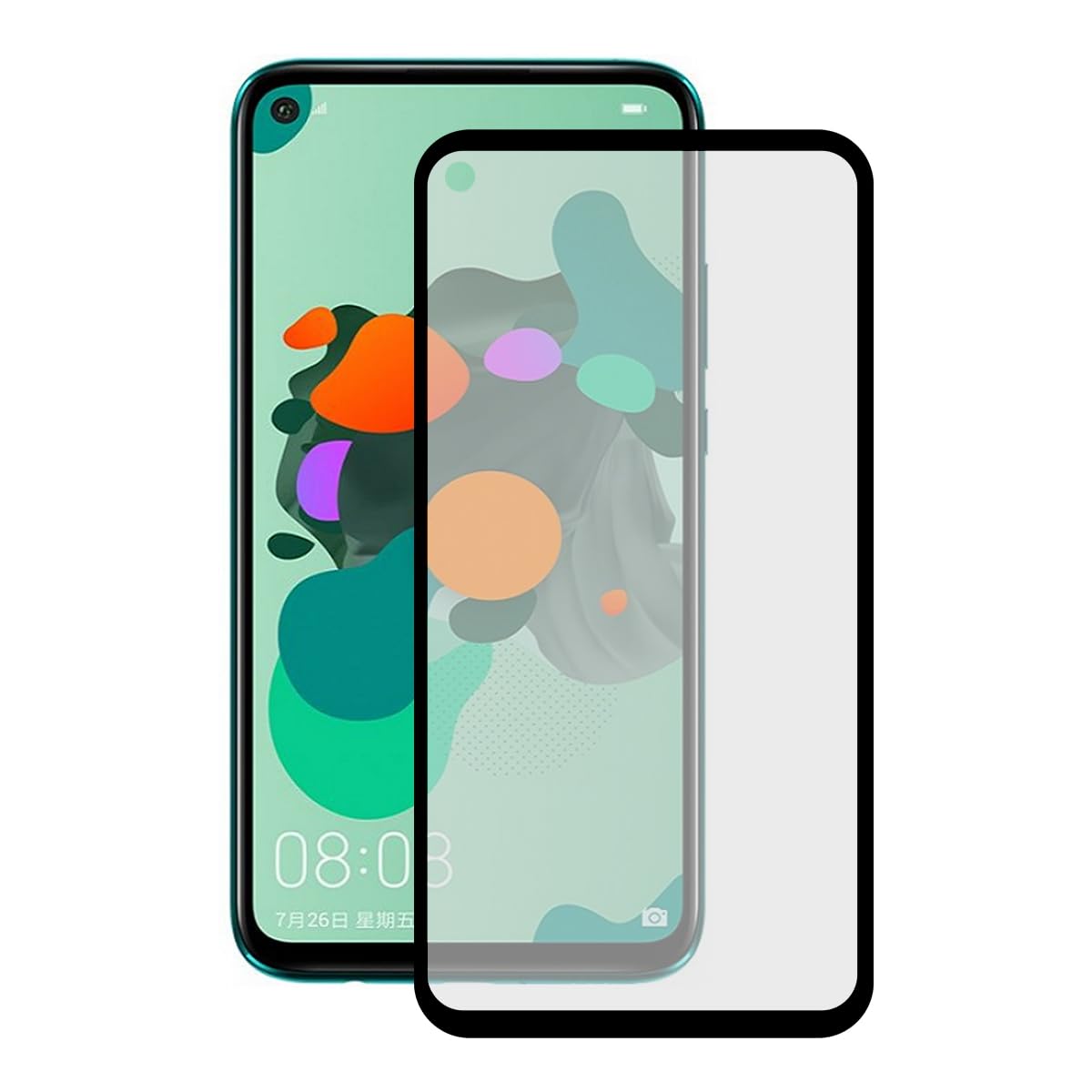 CONTACT Extreme 2.5D Touch Tempered Glass Screen Protector 9H for Matte 30 Lite with Black Edge (1 Unit)