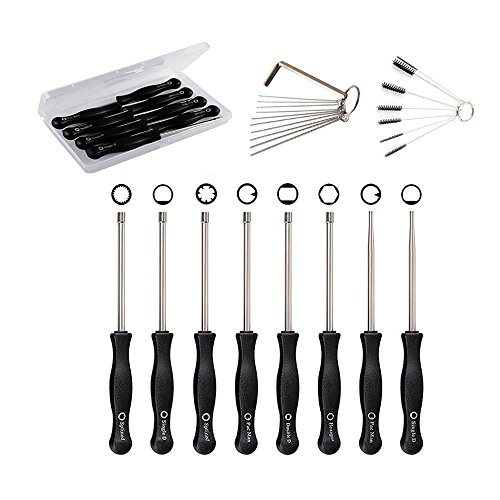 Podoy Carburetor Adjustment Tool For Common 2 Cycle Small Engine STIHL With Carburetor Cleaning Brush Needle Trimmer Weed Eater Chainsaw Poulan Husqvarna Carburetor Tune Up Adjusting Tool