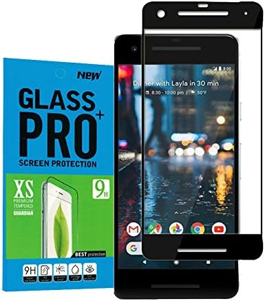 For Google Pixel 2 Tempered Glass Screen Protector[Case Friendly],WolfGen 9H Hardness Bubble-Free[Easy-Install][Anti-Fingerprint][HD Clear] Film Screen Protector for for Google Pixel 2