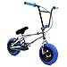 FatBoy Mini BMX Bicycle Freestyle Bike Fat Tires Chrome Assault Pro, Blue