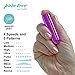 Pure Love Mini Bullet Vibrator, Rechargeable, Travel Size, Adult Sex Toy, Purple Color