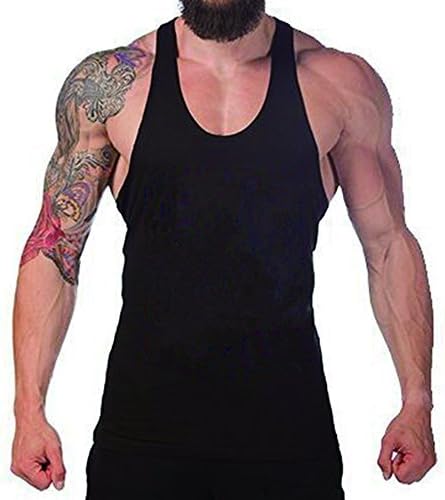 Men's Body Shaper Slimming Shirt Tummy Waist Vest Lose Weight Shirt Shapewear (Black, XL)