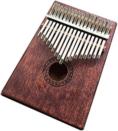 Cocal Kalimba 17 Keys Thumb Piano Include Tuning Tool Tune Stickers and User Manual, Suitable for Kids Adult Beginners, Professionals - Perfect Christmas Gift (E)