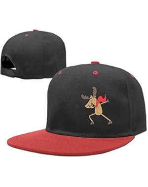 Christmas Dabbing Reindeer Unisex Kids Dad Hat Baseball Cap For Boys Girls