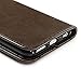 iPhone 6, iPhone 6s 4.7 inch Case - MOLLYCOOCLE Natural Luxury Brown Stand Wallet Purse Credit Card ID Holders Magnetic Flip Folio TPU Soft Bumper PU Leather Ultra Slim Fit Cover for iPhone 6, 6s