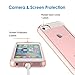 JETech Case for iPhone SE 2016 (Not for 2020), iPhone 5s and iPhone 5, Non-Yellowing Shockproof Phone Bumper Cover, Anti-Scratch Clear Back (Rose Gold)