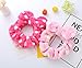 Hairizone Cosmetics Headbands for Washing Face Shower Spa, Soft and Cute Big Bowknot Hair Bands for Women and Girls (Roseo/Pink)