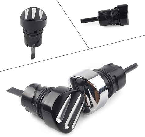 Amazon 全2色 オイルディップスティック オイルレベルゲージ オイルタンク プラグキャップ ハーレー スポーツスター Xl 8 10 スピードメーター 車 バイク