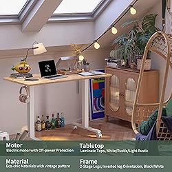 FEZIBO Electric Standing Desk, 48 x 24 Inches