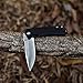 TANGRAM Folding Pocket Knife ACUTO440 Drop-Point Sharp Blade Liner Lock Black G10 Handle Flipper Knife,Dirk Pinkerton Progression TG3008A1