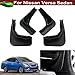 4Pcs Mud Guards Auto Mud Flaps Splash Guards Exterior Guards Fender Compatible with Nissan Versa Sedan 2011 2012 2013 2014 2015 2016 2017 2018 2019 Mudguards Mudflaps