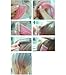 10 Pcs Assorted Color Highlights Colorful Hair Extensions Hairpieces Beauty Hair Clip On Salon Supply Hair Pieces Costume Accessory for Party or Daily