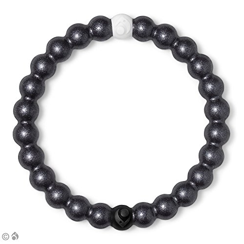 Lokai metallic bracelet - gunmetal - size medium