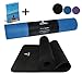 Shantihi Yoga Mat Black - Thick Eco Friendly Premium TPE Yoga Mat. Non Slip, Reversible, Durable Exercise Pilates Mat.