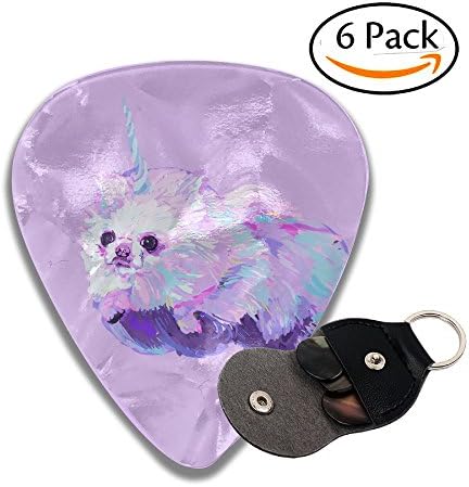 Yenba Magic Unicon Thin Jazz Medium Guitar Picks Boys 6 Packs Assorted Guitar
